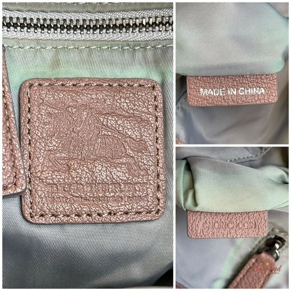 Authentic Burberry Plaid Nylon Messenger Bag - Picture 10 of 13